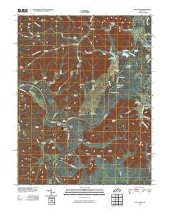 Pitts Point Kentucky Historical topographic map, 1:24000 scale, 7.5 X 7.5 Minute, Year 2010