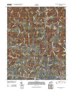 Pleasant Green Hill Kentucky Historical topographic map, 1:24000 scale, 7.5 X 7.5 Minute, Year 2010
