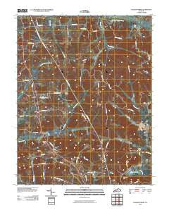 Pleasant Ridge Kentucky Historical topographic map, 1:24000 scale, 7.5 X 7.5 Minute, Year 2010