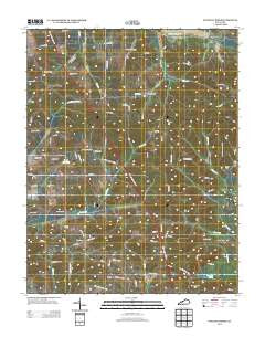 Pleasant Ridge Kentucky Historical topographic map, 1:24000 scale, 7.5 X 7.5 Minute, Year 2013