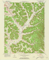 Plummers Landing Kentucky Historical topographic map, 1:24000 scale, 7.5 X 7.5 Minute, Year 1951