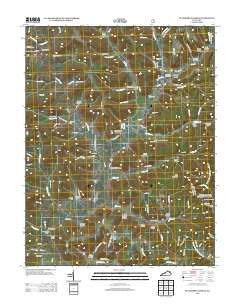 Plummers Landing Kentucky Historical topographic map, 1:24000 scale, 7.5 X 7.5 Minute, Year 2013