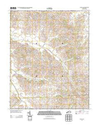 Poole Kentucky Historical topographic map, 1:24000 scale, 7.5 X 7.5 Minute, Year 2013