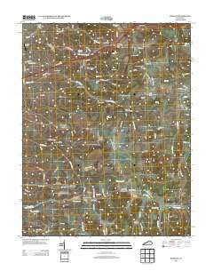 Preston Kentucky Historical topographic map, 1:24000 scale, 7.5 X 7.5 Minute, Year 2013