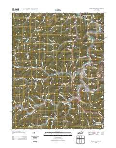 Prestonsburg Kentucky Historical topographic map, 1:24000 scale, 7.5 X 7.5 Minute, Year 2013