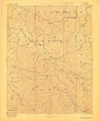 Prestonsburg Kentucky Historical topographic map, 1:125000 scale, 30 X 30 Minute, Year 1892