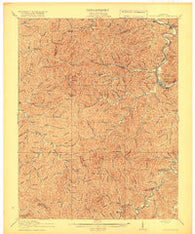 Prestonsburg Kentucky Historical topographic map, 1:62500 scale, 15 X 15 Minute, Year 1918