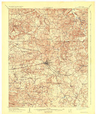 Princeton Kentucky Historical topographic map, 1:62500 scale, 15 X 15 Minute, Year 1910