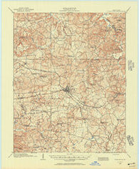 Princeton Kentucky Historical topographic map, 1:62500 scale, 15 X 15 Minute, Year 1908