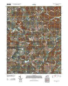 Princeton East Kentucky Historical topographic map, 1:24000 scale, 7.5 X 7.5 Minute, Year 2010