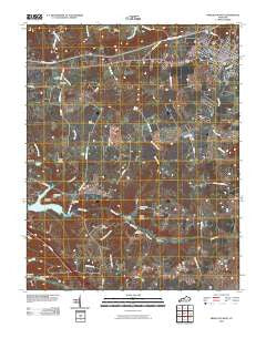 Princeton West Kentucky Historical topographic map, 1:24000 scale, 7.5 X 7.5 Minute, Year 2010