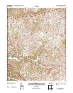 Princeton West Kentucky Historical topographic map, 1:24000 scale, 7.5 X 7.5 Minute, Year 2013