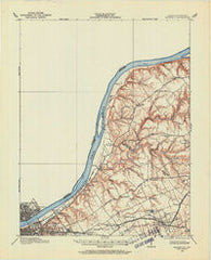 Prospect Kentucky Historical topographic map, 1:62500 scale, 15 X 15 Minute, Year 1905