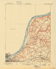Prospect Kentucky Historical topographic map, 1:62500 scale, 15 X 15 Minute, Year 1912