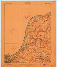 Prospect Kentucky Historical topographic map, 1:62500 scale, 15 X 15 Minute, Year 1912