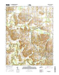 Providence Kentucky Current topographic map, 1:24000 scale, 7.5 X 7.5 Minute, Year 2016