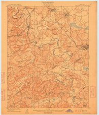 Providence Kentucky Historical topographic map, 1:62500 scale, 15 X 15 Minute, Year 1909