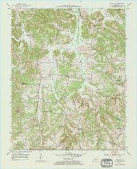 Quality Kentucky Historical topographic map, 1:24000 scale, 7.5 X 7.5 Minute, Year 1953