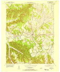 Raywick Kentucky Historical topographic map, 1:24000 scale, 7.5 X 7.5 Minute, Year 1953