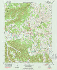 Raywick Kentucky Historical topographic map, 1:24000 scale, 7.5 X 7.5 Minute, Year 1953