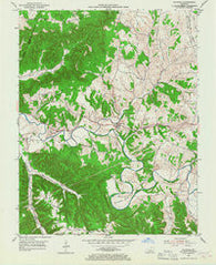 Raywick Kentucky Historical topographic map, 1:24000 scale, 7.5 X 7.5 Minute, Year 1953