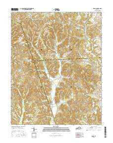Ready Kentucky Current topographic map, 1:24000 scale, 7.5 X 7.5 Minute, Year 2016