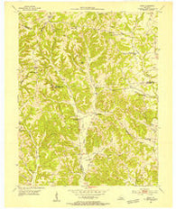 Ready Kentucky Historical topographic map, 1:24000 scale, 7.5 X 7.5 Minute, Year 1953