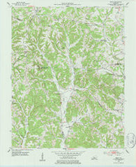 Ready Kentucky Historical topographic map, 1:24000 scale, 7.5 X 7.5 Minute, Year 1953