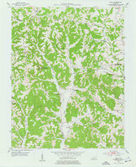 Ready Kentucky Historical topographic map, 1:24000 scale, 7.5 X 7.5 Minute, Year 1953