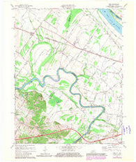 Reed Kentucky Historical topographic map, 1:24000 scale, 7.5 X 7.5 Minute, Year 1971