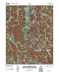 Reedyville Kentucky Historical topographic map, 1:24000 scale, 7.5 X 7.5 Minute, Year 2010