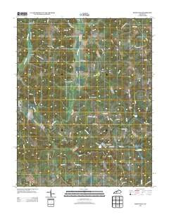 Reedyville Kentucky Historical topographic map, 1:24000 scale, 7.5 X 7.5 Minute, Year 2013
