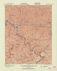 Regina Kentucky Historical topographic map, 1:62500 scale, 15 X 15 Minute, Year 1915