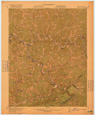 Regina Kentucky Historical topographic map, 1:62500 scale, 15 X 15 Minute, Year 1917