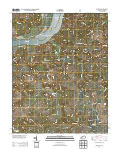 Repton Kentucky Historical topographic map, 1:24000 scale, 7.5 X 7.5 Minute, Year 2013