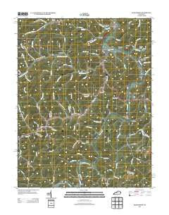 Richardson Kentucky Historical topographic map, 1:24000 scale, 7.5 X 7.5 Minute, Year 2013