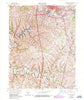 Richmond South Kentucky Historical topographic map, 1:24000 scale, 7.5 X 7.5 Minute, Year 1965