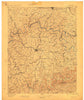 Richmond Kentucky Historical topographic map, 1:125000 scale, 30 X 30 Minute, Year 1897