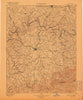 Richmond Kentucky Historical topographic map, 1:125000 scale, 30 X 30 Minute, Year 1897