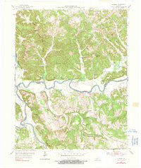 Riverside Kentucky Historical topographic map, 1:24000 scale, 7.5 X 7.5 Minute, Year 1954