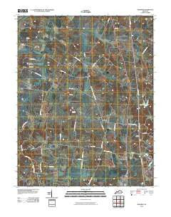 Robards Kentucky Historical topographic map, 1:24000 scale, 7.5 X 7.5 Minute, Year 2010