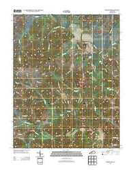 Rochester Kentucky Historical topographic map, 1:24000 scale, 7.5 X 7.5 Minute, Year 2013