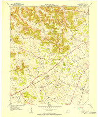 Rockfield Kentucky Historical topographic map, 1:24000 scale, 7.5 X 7.5 Minute, Year 1952