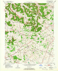 Rockfield Kentucky Historical topographic map, 1:24000 scale, 7.5 X 7.5 Minute, Year 1952