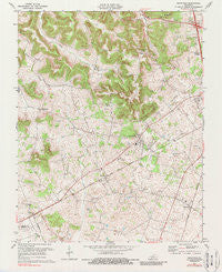 Rockfield Kentucky Historical topographic map, 1:24000 scale, 7.5 X 7.5 Minute, Year 1979