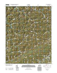 Roxana Kentucky Historical topographic map, 1:24000 scale, 7.5 X 7.5 Minute, Year 2013