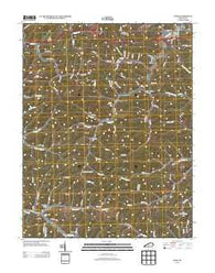 Rush Kentucky Historical topographic map, 1:24000 scale, 7.5 X 7.5 Minute, Year 2013