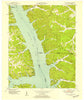 Rushing Creek Tennessee Historical topographic map, 1:24000 scale, 7.5 X 7.5 Minute, Year 1950