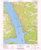 Rushing Creek Tennessee Historical topographic map, 1:24000 scale, 7.5 X 7.5 Minute, Year 1950
