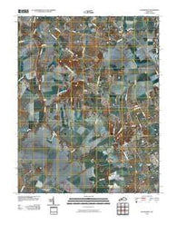Sacramento Kentucky Historical topographic map, 1:24000 scale, 7.5 X 7.5 Minute, Year 2010